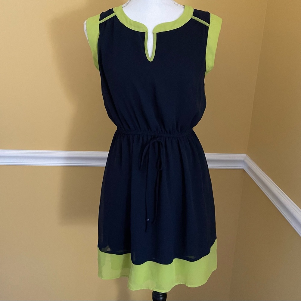 Navy petite dress